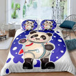 Panda Astronaut Bed Sheets Duvet Cover Bedding Sets