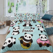 Hello Panda Bed Sheets Duvet Cover Bedding Sets
