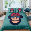 Music Monkey Hip Hop Bed Sheets Duvet Cover Bedding Sets