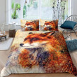 Fox Print Bed Sheets Duvet Cover Bedding Sets