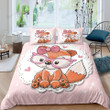 Lovely Fox Bed Sheets Duvet Cover Bedding Sets