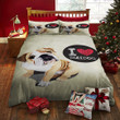 Bulldog Bed Sheets Spread Duvet Cover Bedding Set