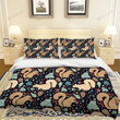 Cartoon Squirrel Bed Sheets Duvet Cover Bedding Sets