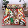 Christmas Cats Bed Sheets Duvet Cover Bedding Sets