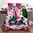 Cartoon Monster Drum Set Artwork Bed Sheets Spread Duvet Cover Bedding Sets