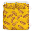 Hot Dog Bed Sheets Spread Duvet Cover Bedding Set