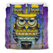 The Owl King Wear Jewerry Bed Sheets Spread Duvet Cover Bedding Set
