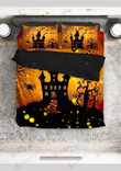 Scary Castle Halloween Nights Bed Sheets Duvet Cover Bedding Set Great Gifts For Birthday Christmas Thanksgiving