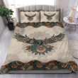 Flying Owl Paisley Bed Sheets Spread Duvet Cover Bedding Set
