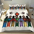 Native American Indian On Community Bed Sheets Duvet Cover Bedding Set Great Gifts For Birthday Christmas Thanksgiving