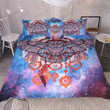 Owl In Boho Style Bed Sheets Spread Duvet Cover Bedding Set
