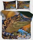 3D Alligator Bed Sheets Duvet Cover Bedding Sets