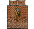 Dinosaurs Bamboo Basket Style Quilt Bed Set