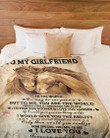 Personalized Horse To My Girlfriend Fleece Blanket From Boyfriend Only Then Would You Realize How Special Your Are To Me Great Customized Blanket Gifts For Birthday Christmas Anniversary