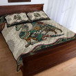 Loving Dragon Mandala Quilt Bedding Set