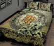 Virgo Zodiac Wiccan Quilt Bed Set