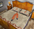 Native American Feather Quilt Bed Sheets Spread Duvet Cover Bedding Sets