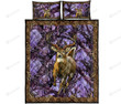 Deer Running Quickly Quilt Bed Sheets Spread Duvet Cover Bedding Sets