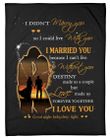 Love Couples I Married You Because I Can't Live Without You You Are My Destiny