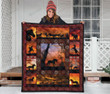 Horses Sunset Quilt Blanket Great Customized Blanket Gifts For Birthday Christmas Thanksgiving Anniversary