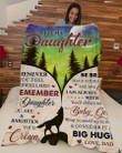 Personalized Whenever You Feel Overwhelmed Dad To Daughter Fleece Sherpa Blanket Great Customized Blanket Gift For Birthday Christmas Thanksgiving Anniversary