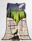 Personalized Whenever You Feel Overwhelmed Dad To Daughter Fleece Sherpa Blanket Great Customized Blanket Gift For Birthday Christmas Thanksgiving Anniversary