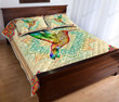 Humming Bird Mandala Native Pattern Quilt Bed Set