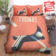 Table Tennis Coral Paddle And Table Illustration Bed Sheets Spread  Duvet Cover Bedding Sets