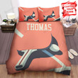 Table Tennis Coral Paddle And Table Illustration Bed Sheets Spread  Duvet Cover Bedding Sets