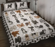 I Love Tibetan Terrier Quilt Bed Sets
