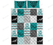 Leopard Pattern Quilt Bed Set