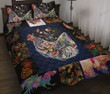 Love Rooster Quilt Bed Set