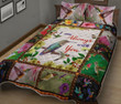 Hummingbird I Am Always With You Quilt Bed Set