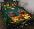 Dachshund Dog Halloween Quilt Bedding Set Bed Sheets Spread  Duvet Cover Bedding Sets