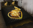 Butterfly Cross Quilt Bed Set