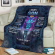 Personalized To My Son Love You For The Rest From Mom Queen Lioness And Son Sherpa Fleece Blanket Great Customized Blanket Gifts For Birthday Christmas Thanksgiving