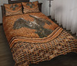 Owl Bamboo Basket Style Quilt Bed Set