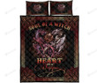 Soul Of The Witch Heart Of The Dragon Quilt Bed Set