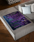 Personalized Family To My Daughter Inside This Blanket There Is A Piece Of My Heart, I Believe In You Sherpa Fleece Blanket