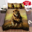 Lion And Dead Trees Bed Sheets Spread  Duvet Cover Bedding Sets