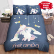 Born To Be A Unicorn Bed Sheets Spread  Duvet Cover Bedding Sets