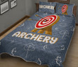 Archery Target Quilt Bed Set