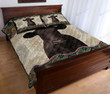 Beef Cattle Vintage Mandala Quilt Bed Sheets Spread Duvet Cover Bedding Sets