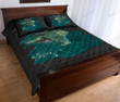 Turtle Shadow Quilt Bed Sheets Spread Duvet Cover Bedding Sets