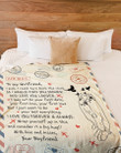 Personalized To My Girlfriend I Would Find You Sooner And Love Longer, I Love You Forever & Always Sherpa Fleece Blanket