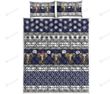 Elephant Tribal Decorative Pattern Quilt Bedding Set