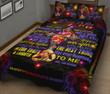 To My Wife You Are Blessed By God Quilt Bed Set