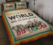 Elephant - Anything Be Kind Quilt Bedding Set