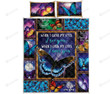 Butterfly I Miss You Quilt Bed Set