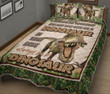 Dinosaur Always Be Yourself Quilt Bed Set